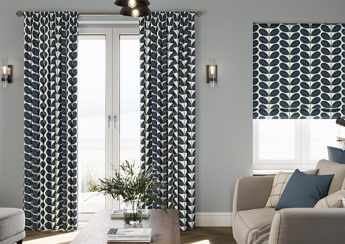 Orla Kiely Botanica Stem, Whale - Made to Measure Curtains - Image 3